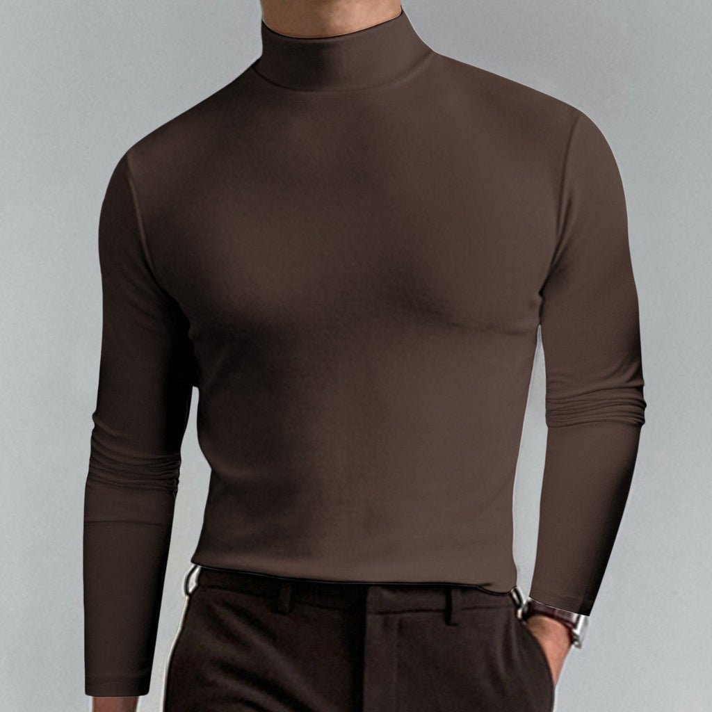 Marsilio™ – Col Roulé Sculptant Ajusté pour Hommes