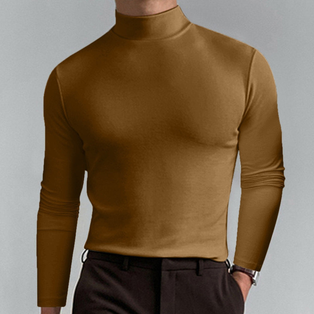 Marsilio™ – Col Roulé Sculptant Ajusté pour Hommes