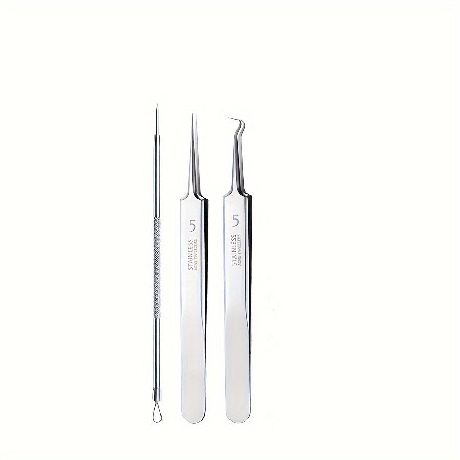 ClearSkin Pro - Extracteur de points noirs et points blancs en acier inoxydable