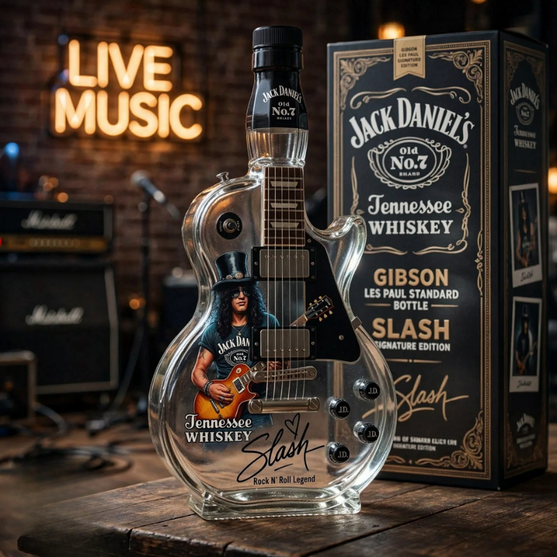 GuitarDecanter™ - Décanteur Décoratif Inspiré de la Guitare de Qualité Supérieure