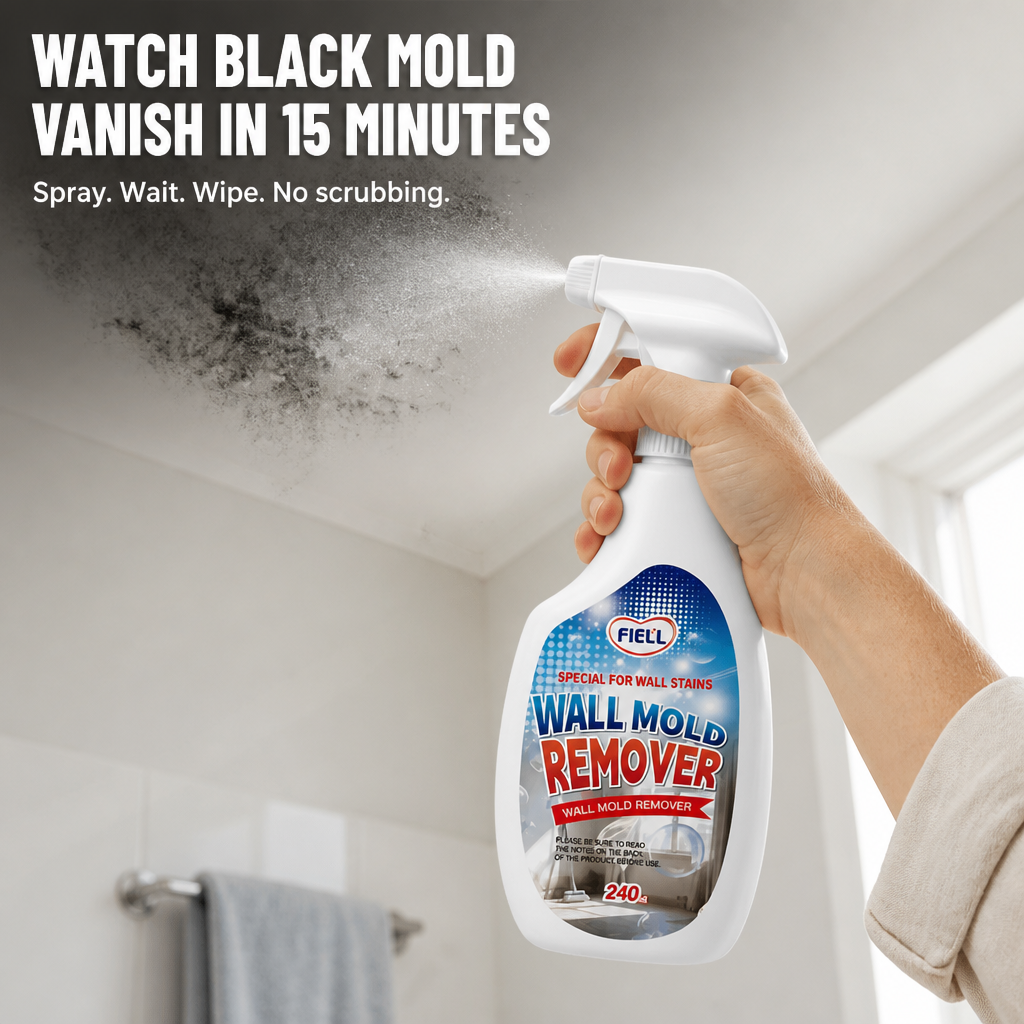 MoldAwayPro™ — Spray pour Éliminer la Moisissure Noire des Murs en 15 Minutes, Sans Frotter