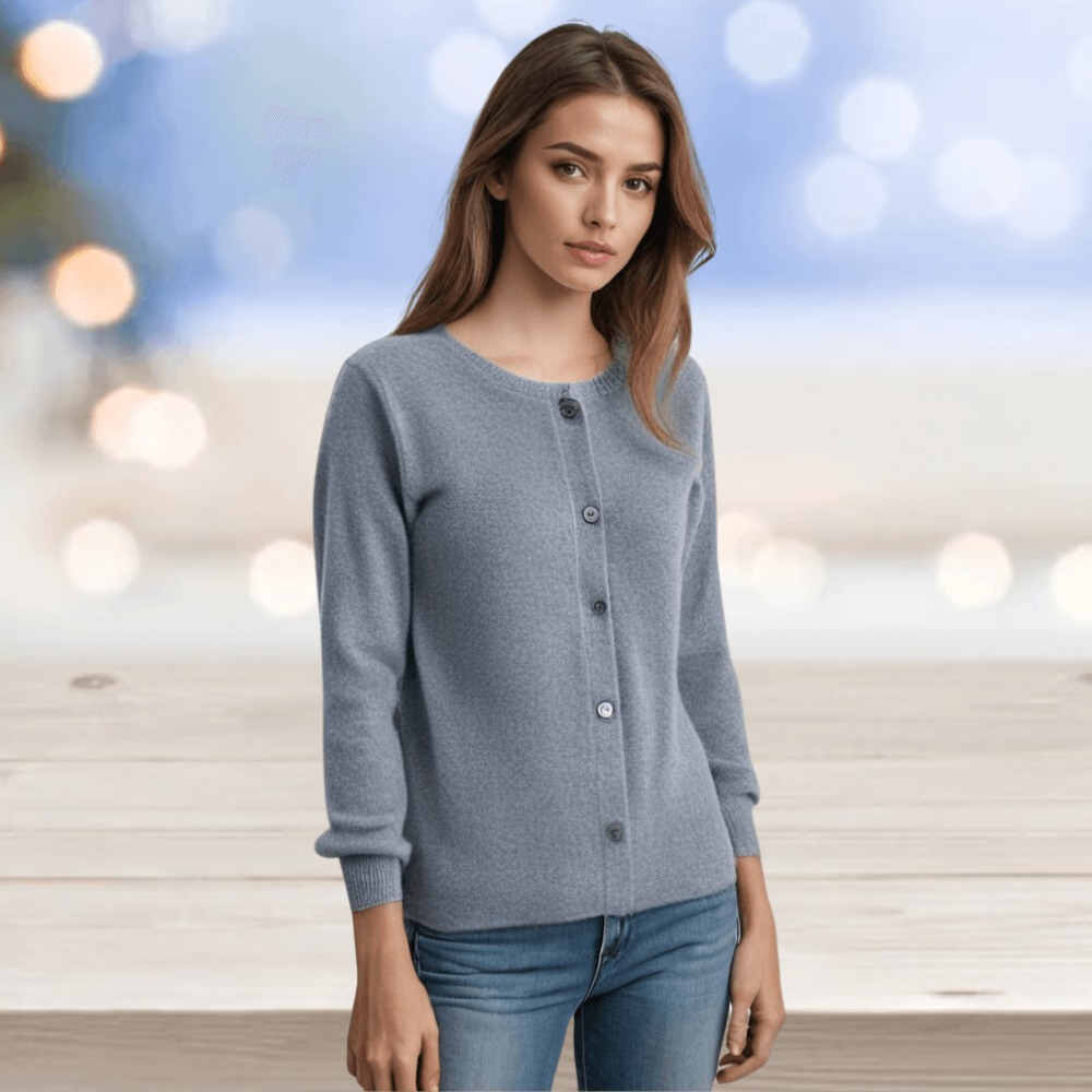 Cardigan Femme avec Col en V