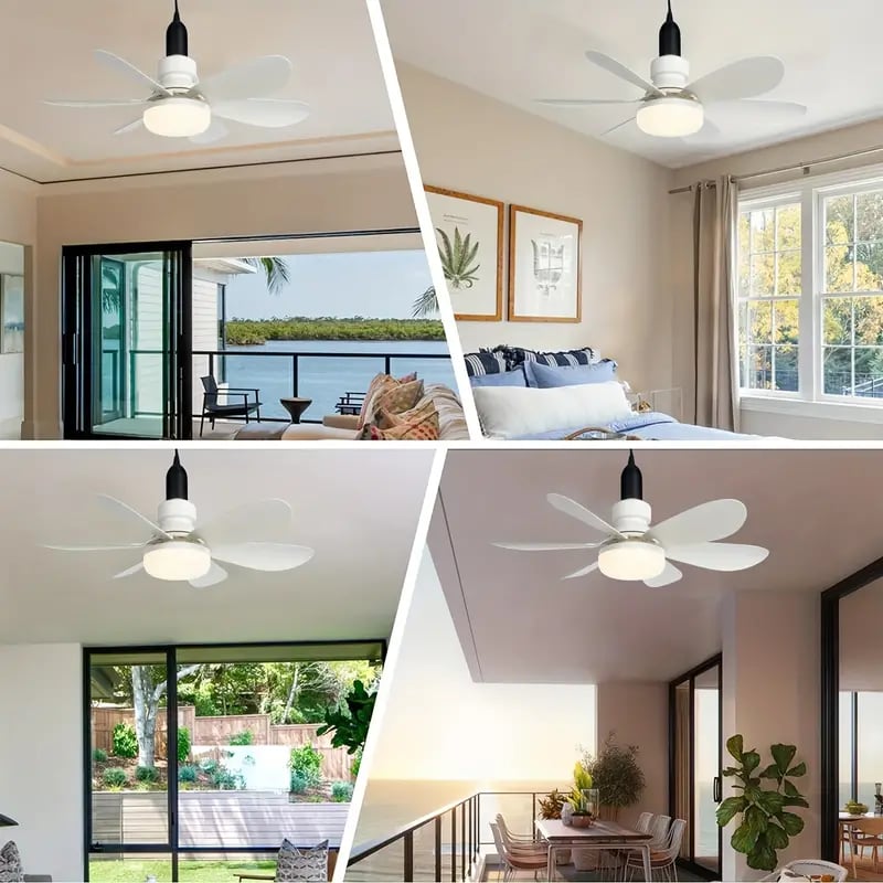 AeroLuma™ 40W LED Plafonnier Ventilateur — Confort Frais Instantané et Éclat Brillant, Sans Tracas
