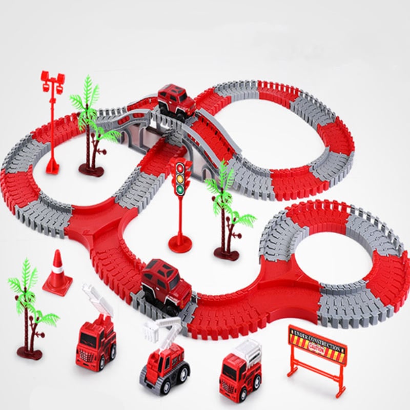 Kletshuts™ FlexibleTrack - Ensemble de jouets de rails flexibles