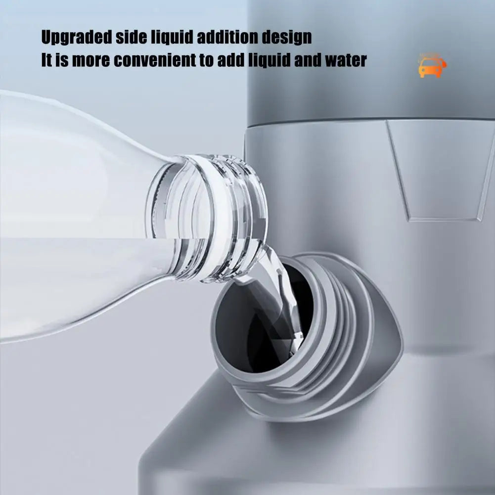 Bouteille de Spray Mousse avec Fonctionnement Électrique – Application Fluide