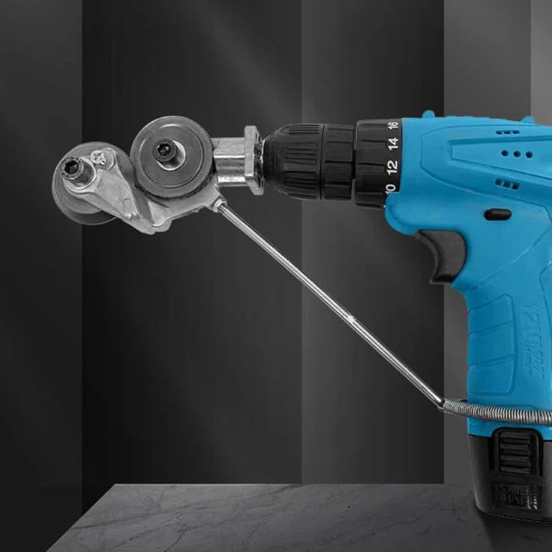 DrillShear – Accessoire de coupe de métal pour perceuse électrique