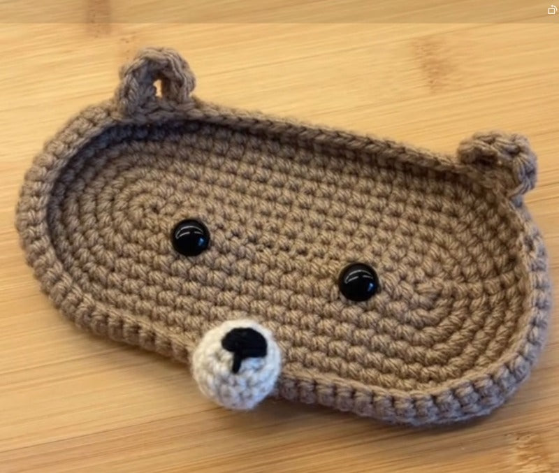 Porte-Lunettes en Crochet Ours YoPoll