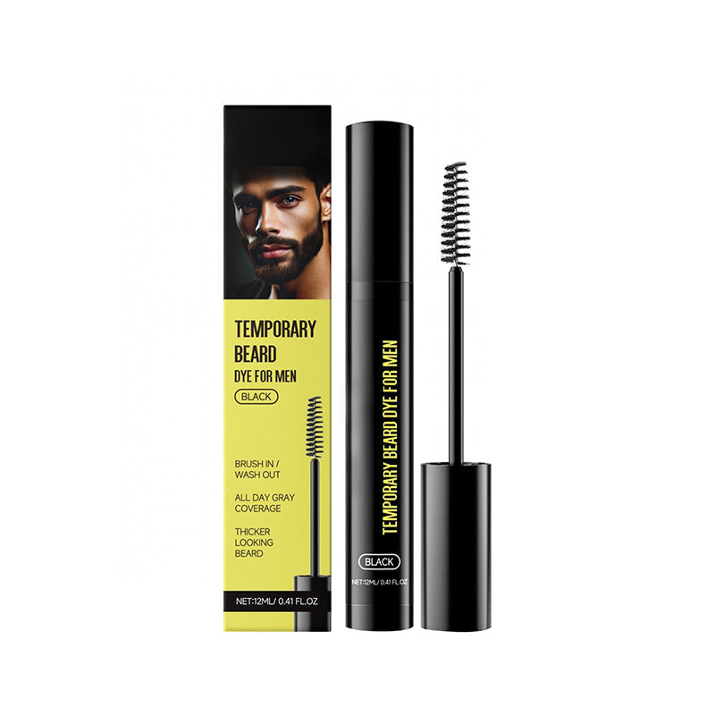 BoldVanta™ Teinture pour Barbe et Sourcils — Commandez Instantanément le Respect avec un Look Audacieux et Plus Riche