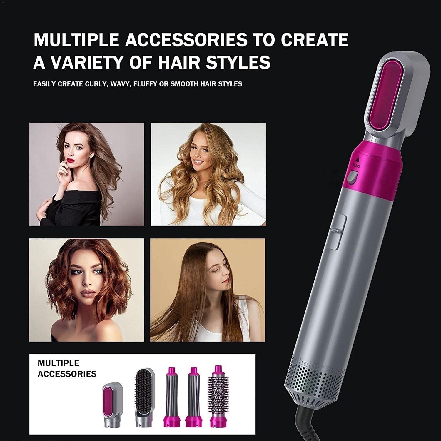 StyleFusion™ | Dernier Styler Professionnel 5-en-1 ✨ Aujourd'hui seulement : 50% de réduction ! ✨