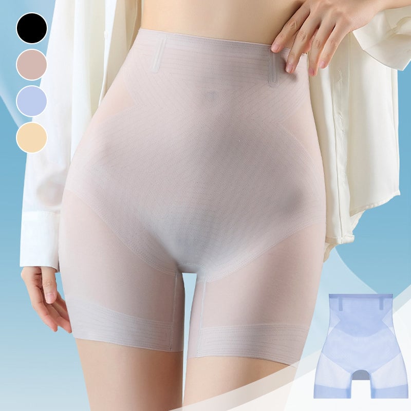 Ziska™ - Shapewear ultrafin en soie de glace avec taille haute