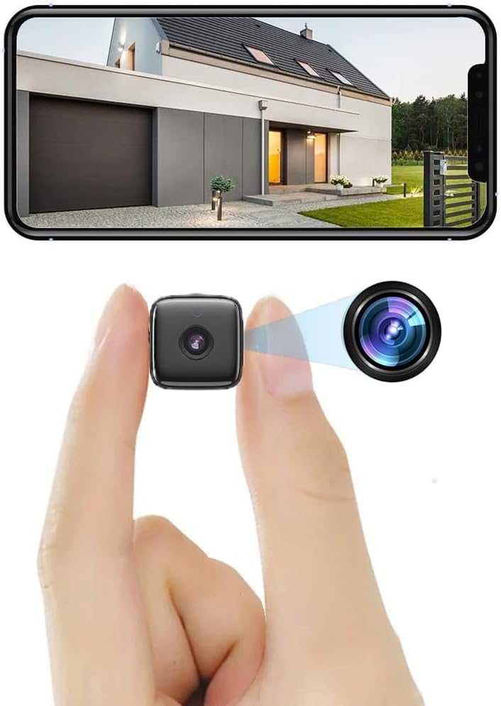 Caméra de Surveillance Intérieure | Détection de Mouvement & Vision Nocturne | Wi-Fi Intégré | SecureView