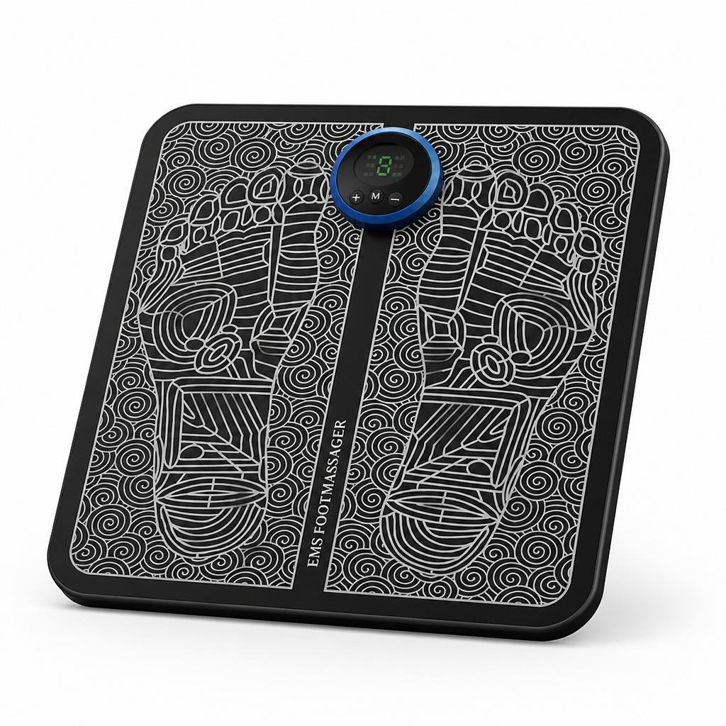 Tapis de Massage pour Pieds EMS Léger et Sans Fil