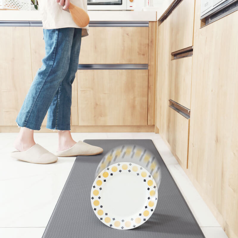 Tapis de Cuisine Antidérapants et Imperméables avec Confort de Rembourrage