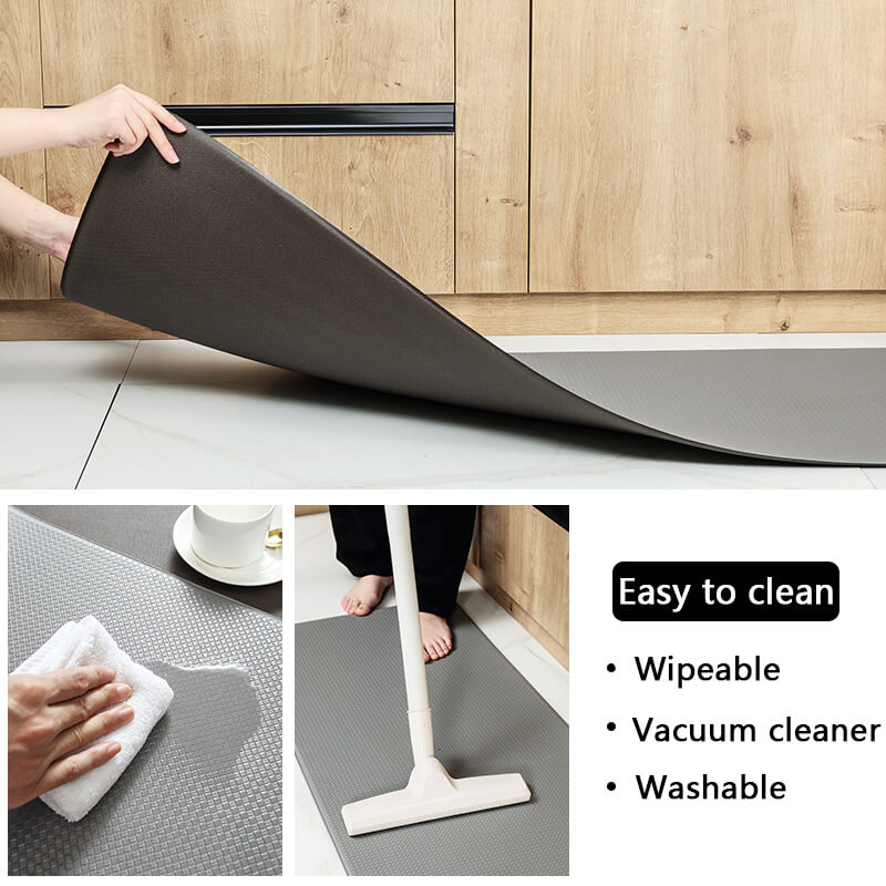 Tapis de Cuisine Antidérapants et Imperméables avec Confort de Rembourrage