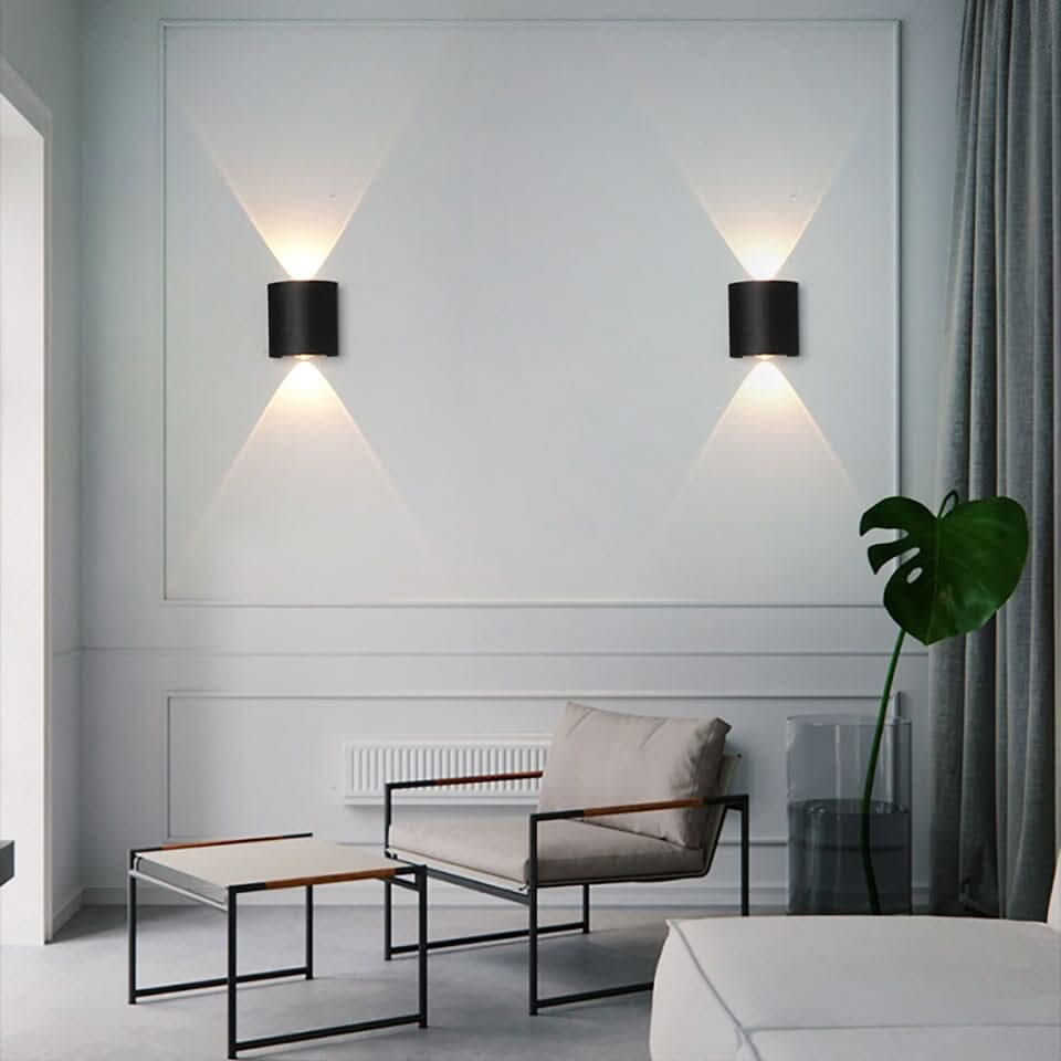 Applique murale LED extérieure étanche – Éclairage extérieur élégant et économe en énergie en aluminium