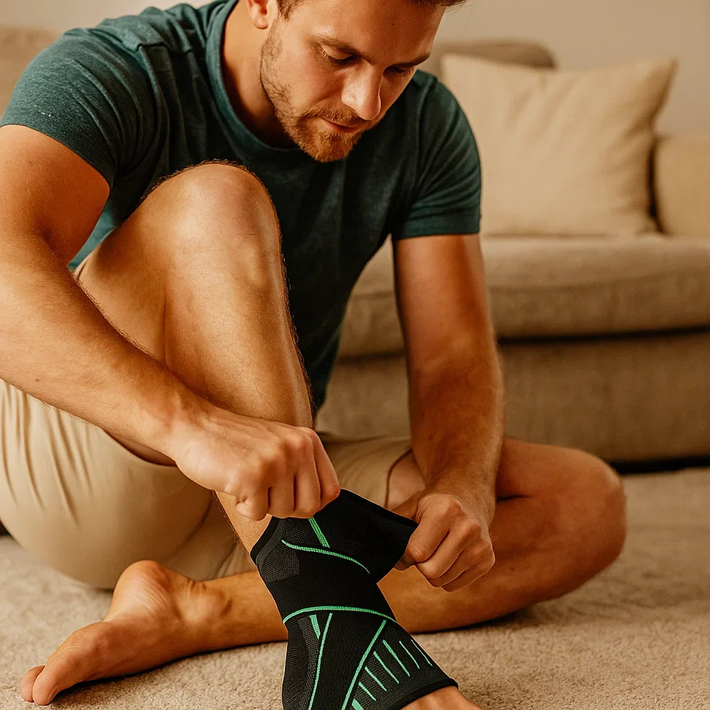Attelle de Cheville de Compression | Pour un soutien ciblé et un soulagement de la douleur