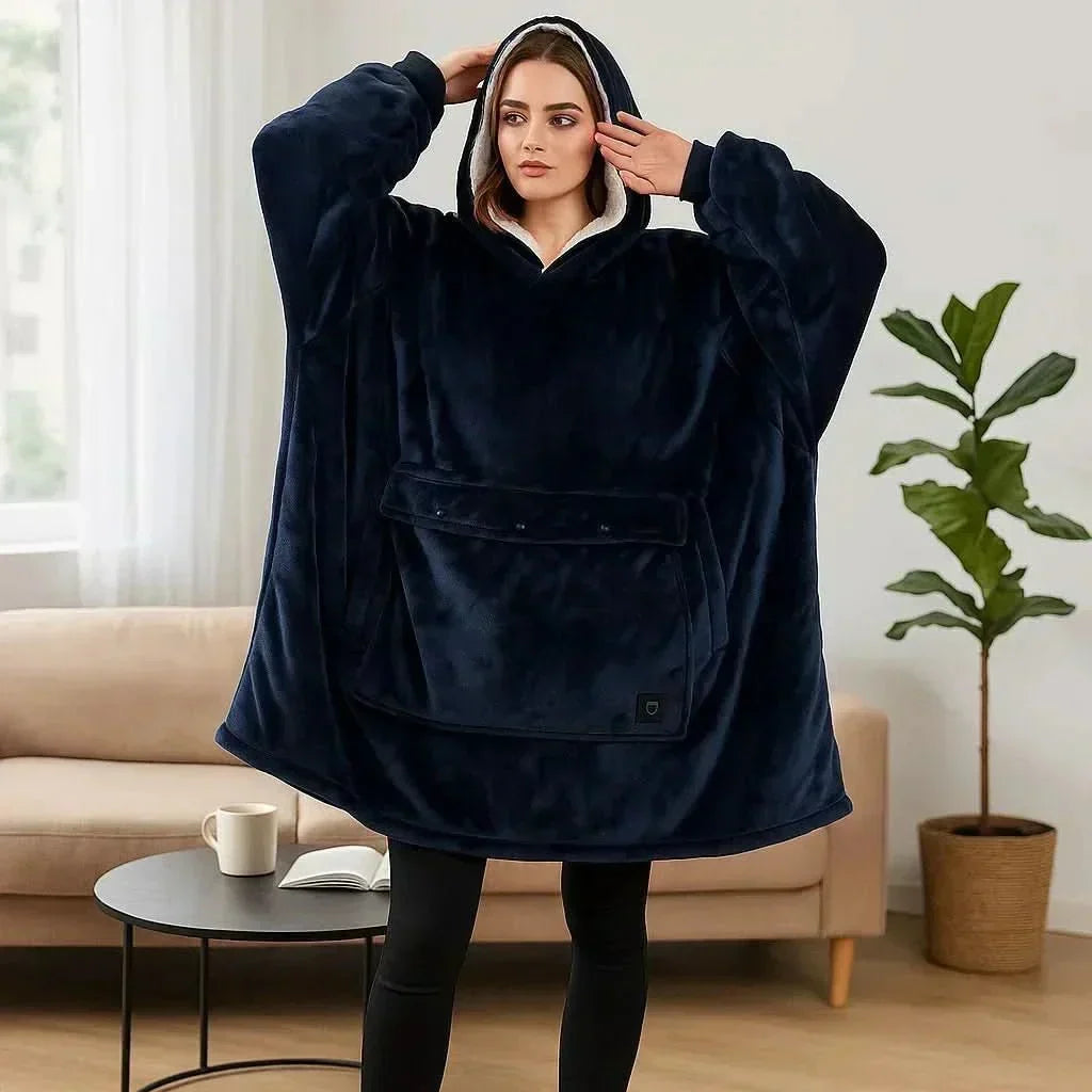 Hoodie Duvet Chauffant USB – Douce Couverture Électrique Portable pour un Confort Douillet à Domicile