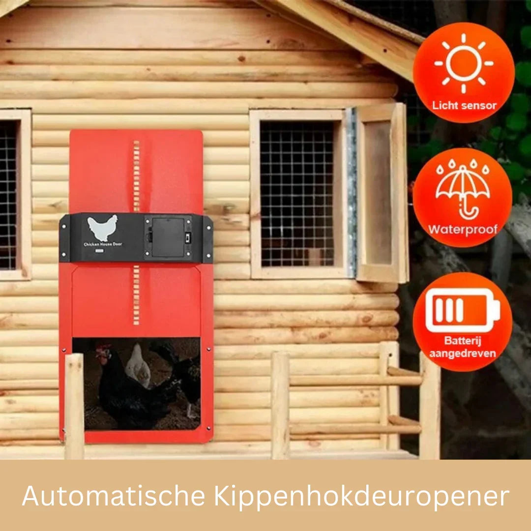 Porte de Poulailler Automatique avec Design Étanche