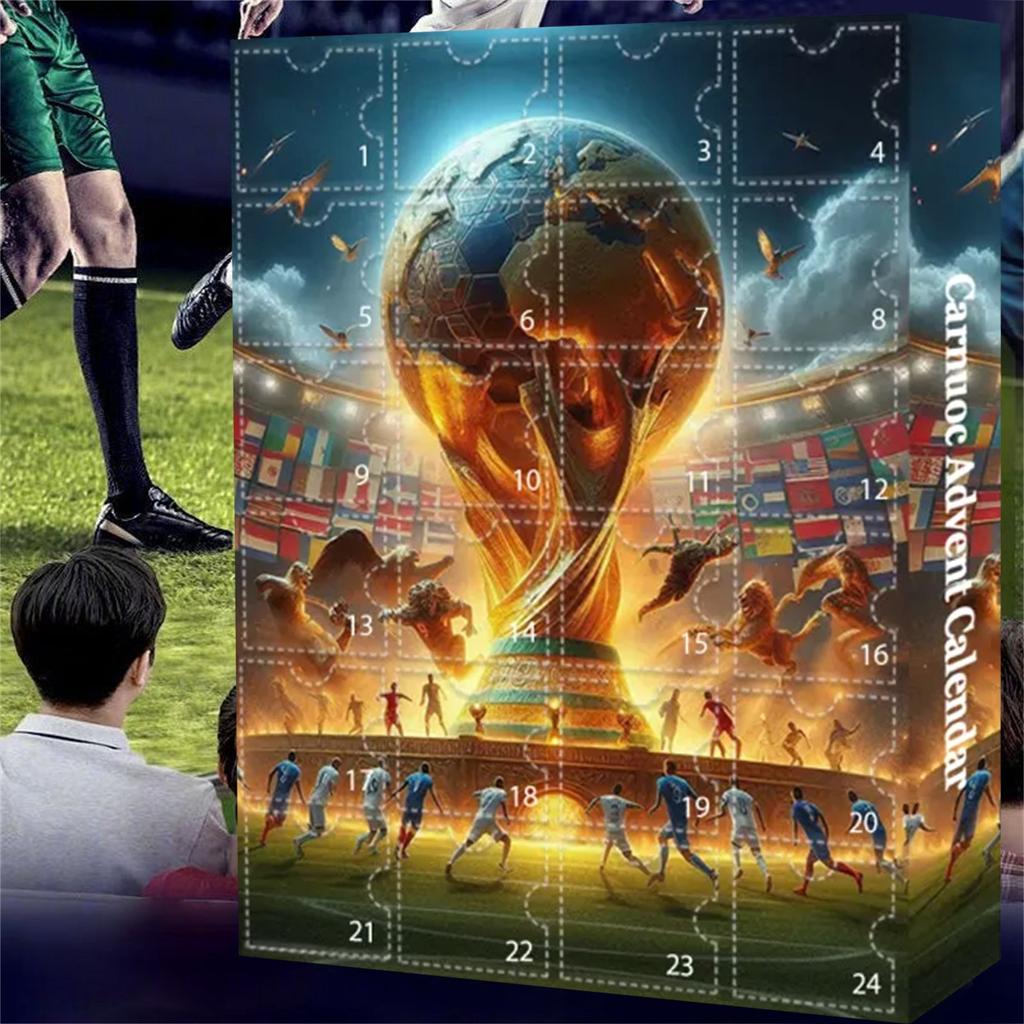 Calendrier de l'Avent Football 2025 | Parfait pour tout vrai fan de football