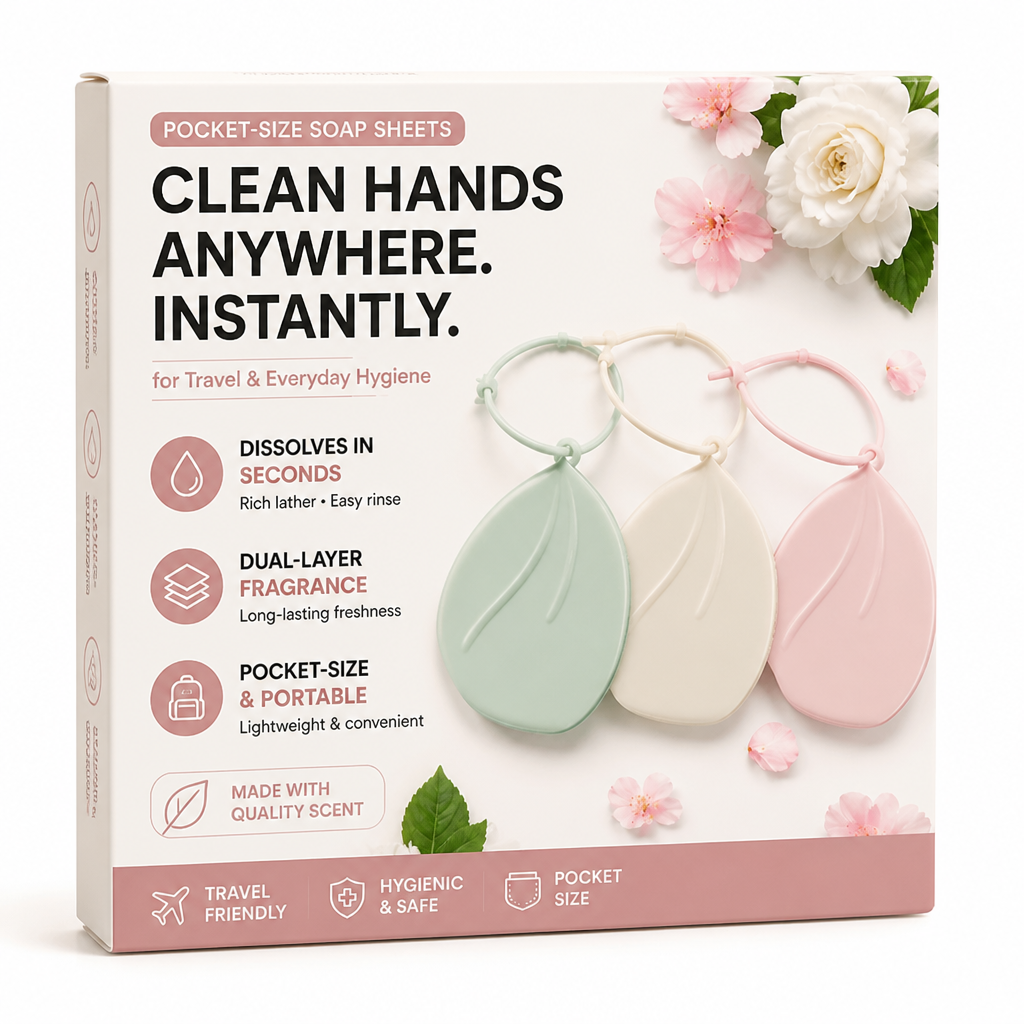 CleanEssence™ — Puissance de poche pour des mains qui se sentent inarrêtables (3 pièces)