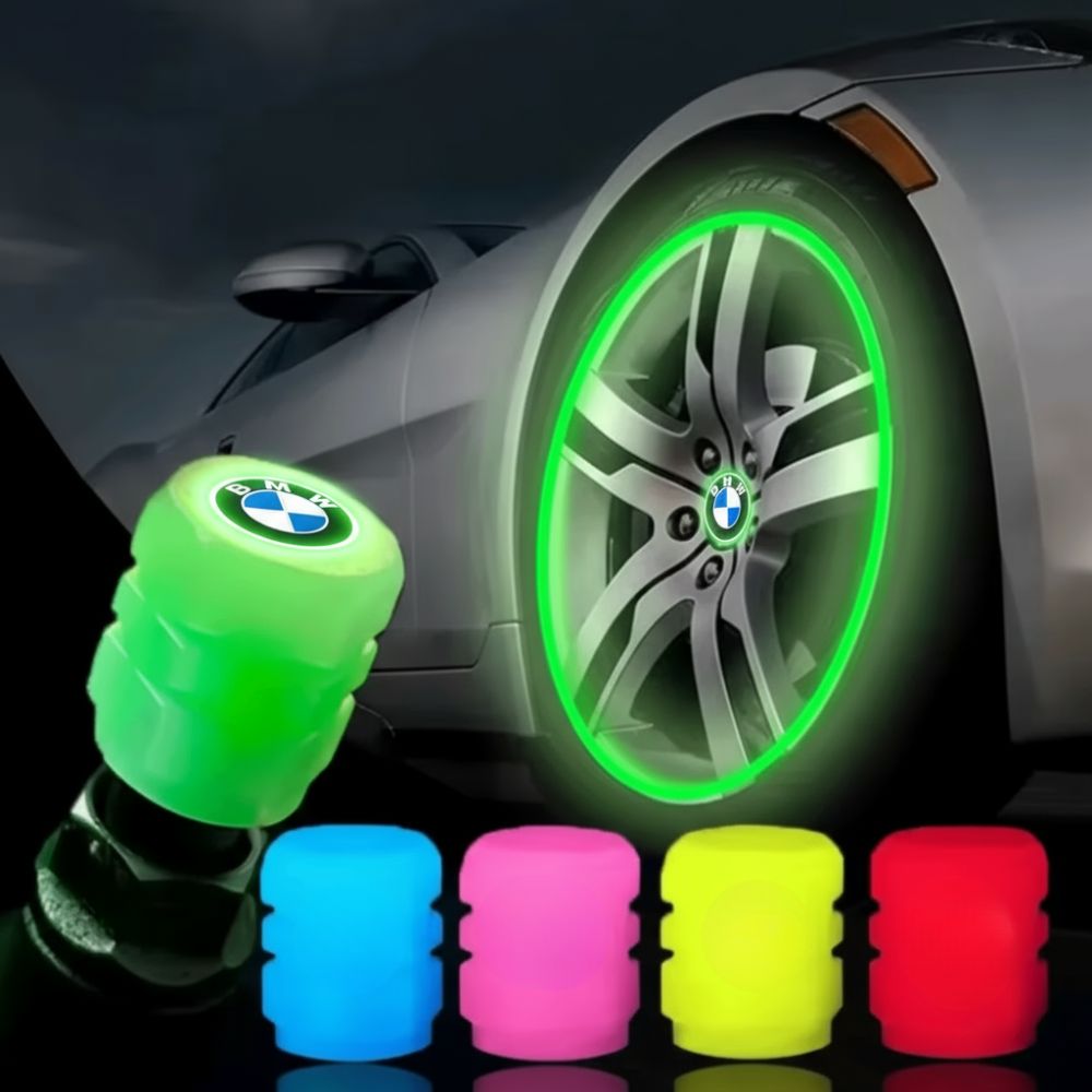 Brillionix™ Bouchons de Valve Lumineux — Éveillez Instantanément le Style et la Sécurité Nocturne de Votre Véhicule