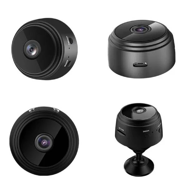 Caméra de Recul Sans Fil Full HD 720P Noire avec Vision Nocturne pour Camping-Car, Caravane, Remorque, Camion avec Commande par App et Support Magnétique | Sansoti