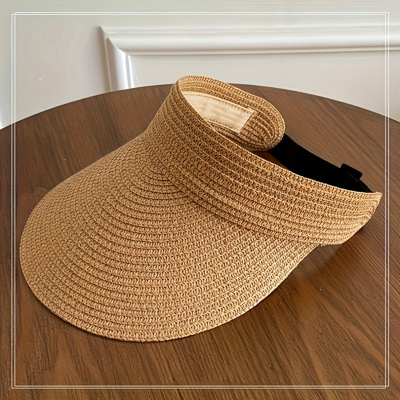Casquette de Soleil Pliable pour Femmes avec Large Bord – Légère & Protection UV