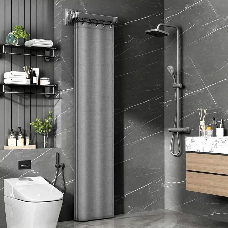 Ensemble de Séparateur de Rideau de Douche Pliable