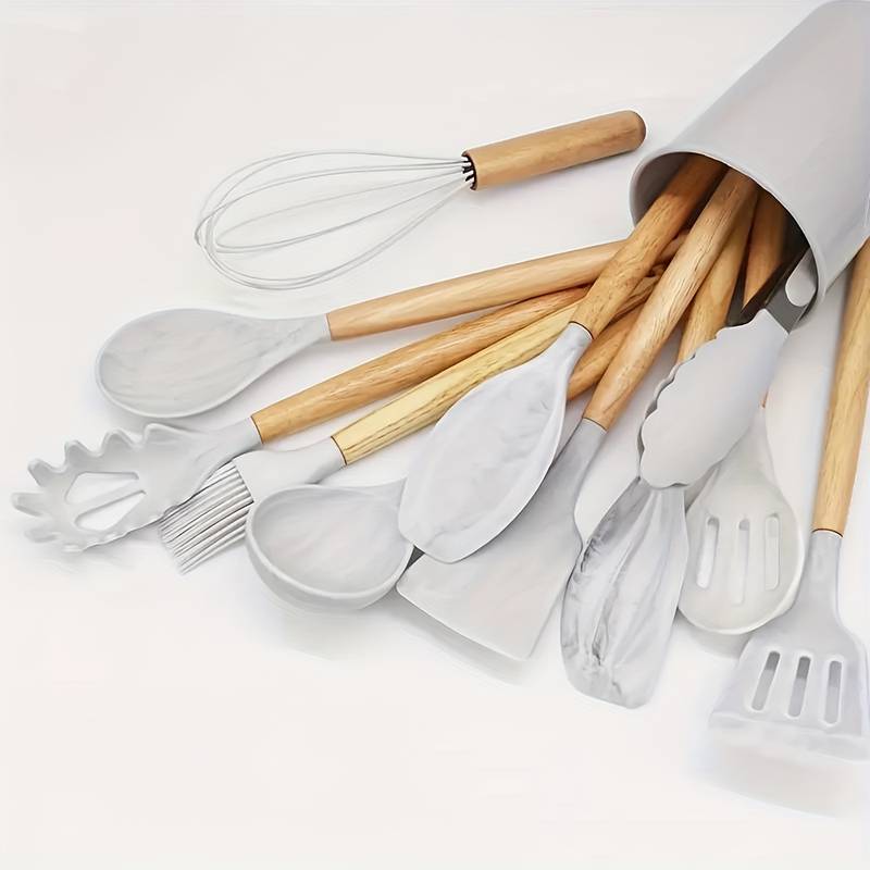 Skanto | Ensemble d'ustensiles de cuisine premium 12 pièces