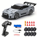 Skanto | Voiture de Drift RC Ultime 1:24 avec Roues LED – Jouet de Course Rechargeable 4WD