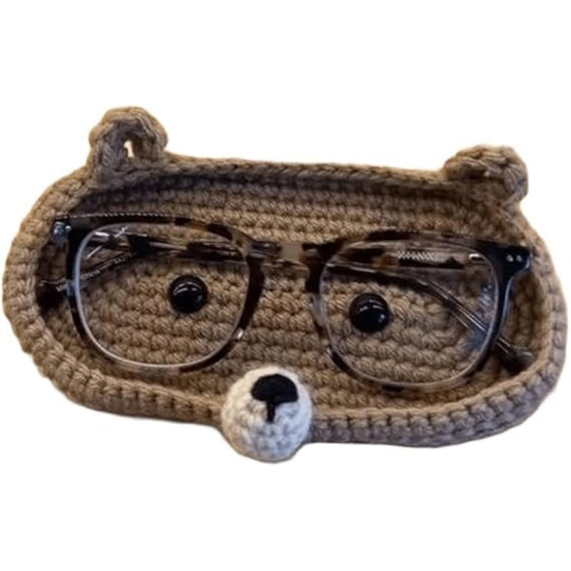 Porte-Lunettes en Crochet Ours YoPoll