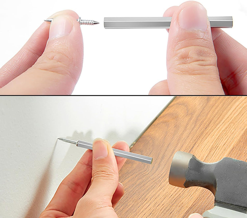 SecureHold™ Clous à Double Tête — Snap dans la Perfection Impeccable, Sans Perçage à Chaque Fois