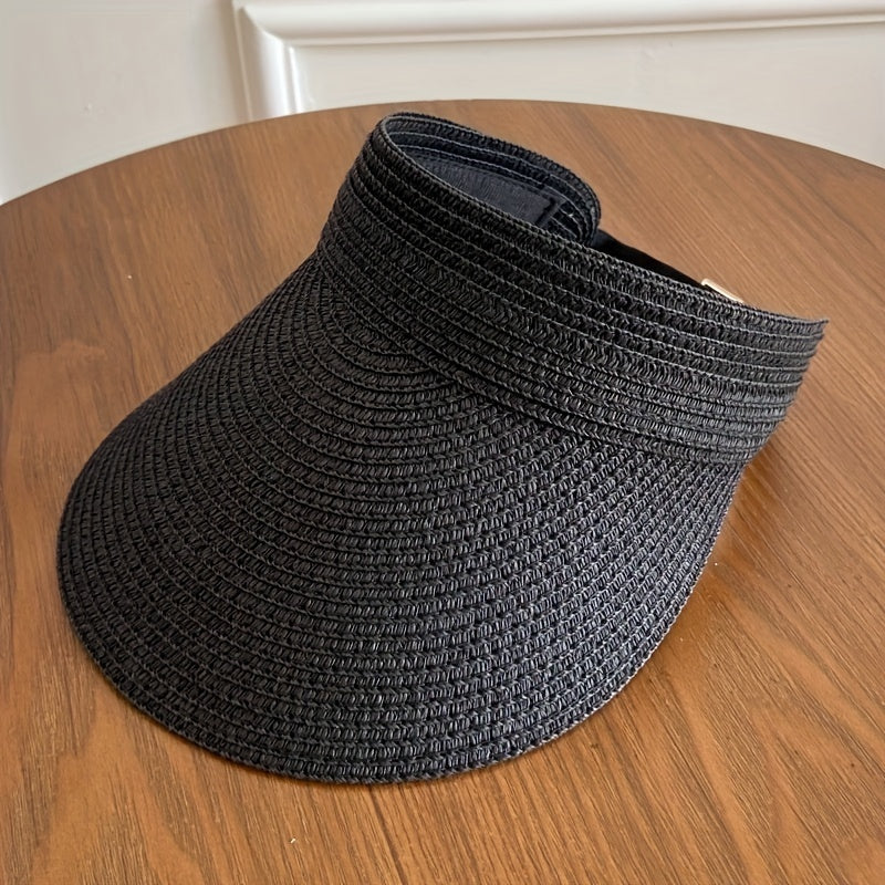 Casquette de Soleil Pliable pour Femmes avec Large Bord – Légère & Protection UV