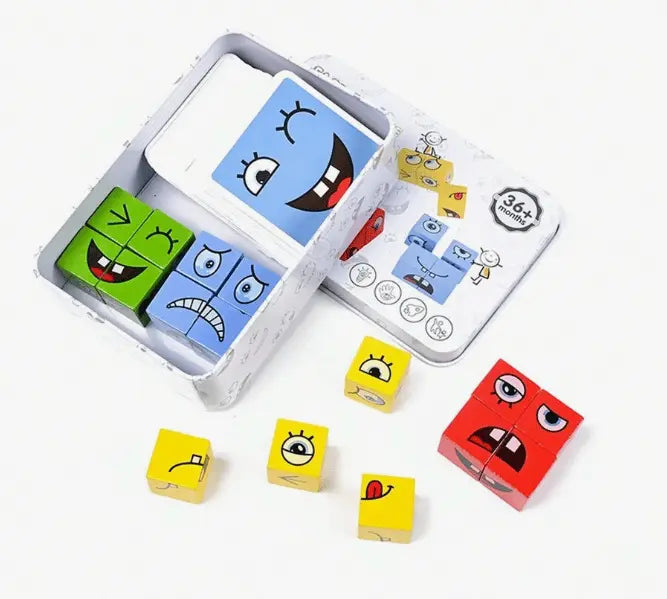 Puzzle Facial 3D – Jouet Engagé et Éducatif