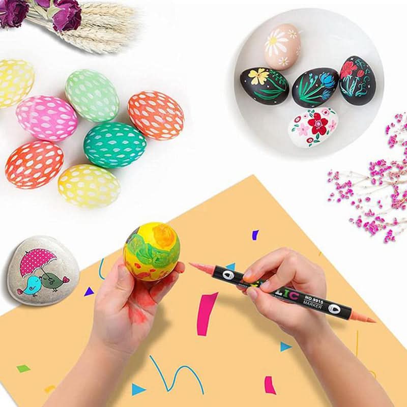 Chromaraise™ Stylos de Peinture Acrylique — Éveillez Votre Créativité avec des Couleurs Vives et Durables sur Toutes les Surfaces