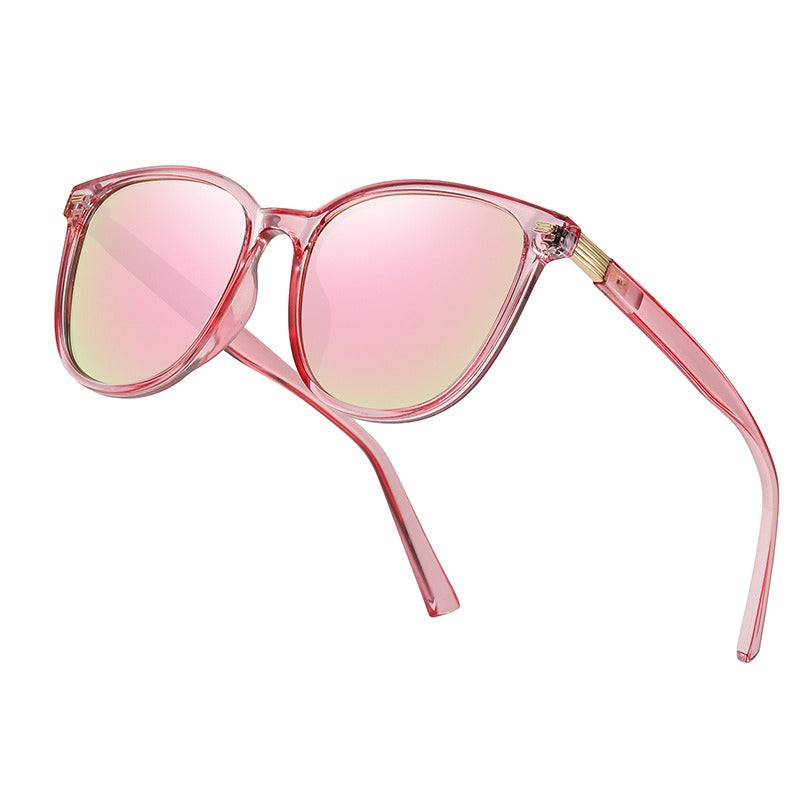 Lunettes de soleil de mode surdimensionnées polarisées