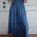 AlturaMist™ Pantalons en Jean Évasés Taille Haute Froncés — Attirez l'Attention avec un Confort Évident et une Silhouette Parfaite