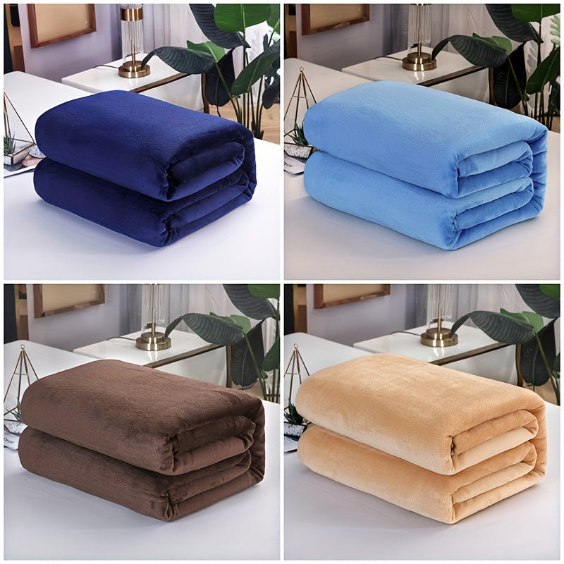 Couverture en Fleece Flanelle Luxe – Extra Douce et Chaude pour les Jours Froids