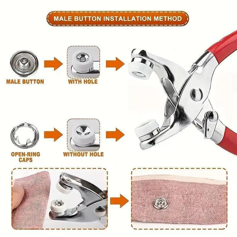 Kit de Réparation de Bouton SnapForge - Kit de Fixation