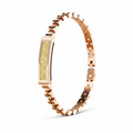 Bracelet de Suivi d'Activité Bluetooth en Acier Inoxydable (Batterie de 5 Jours)