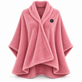 Couverture Poncho Chauffante Électrique – 3 Niveaux de Chaleur