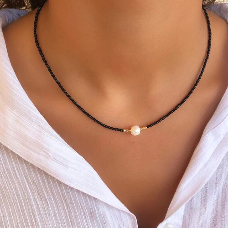 Pocket Pearl™ - Collier avec perles naturelles | 1+1 Gratuit