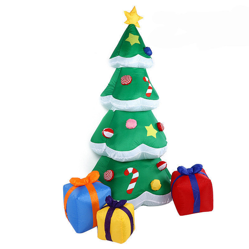Décoration de Noël LED Gonflable – Bonhomme de Neige Lumineux pour l'Extérieur