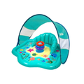 BabySplash™ – Baignoire Gonflable pour Bébé avec Pare-Soleil