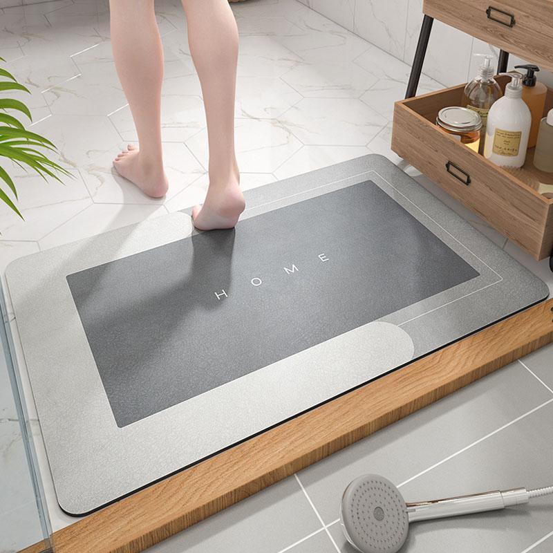 Tapis de Bain Super Absorbant et Sèche Rapidement - AquaComfort