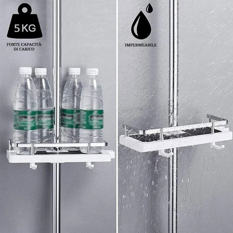 AquaNest™ — Transformez Votre Douche En Un Sanctuaire Calme et Sans Encombrement