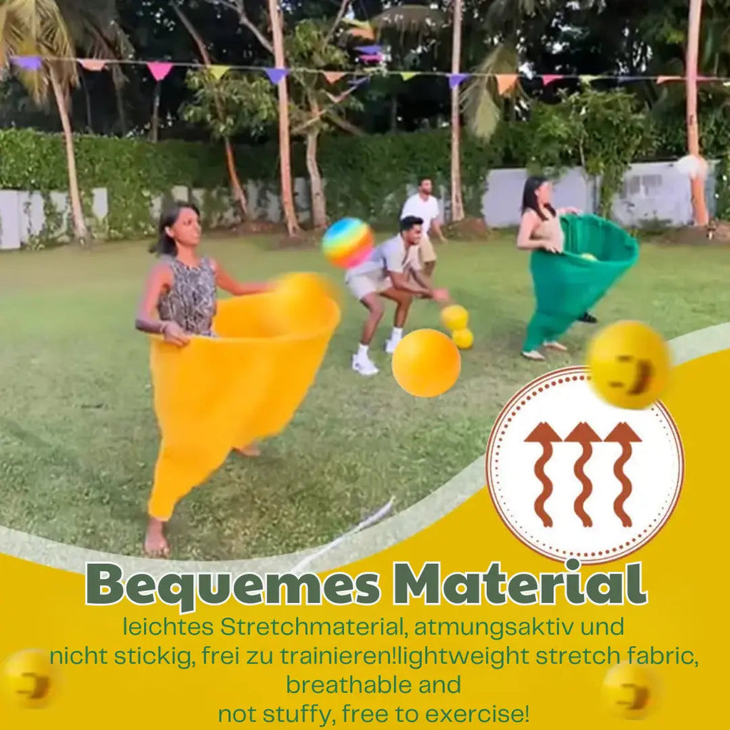 Pantalons Géants Ensembles de Jeu en Plein Air avec Ballons Sautants
