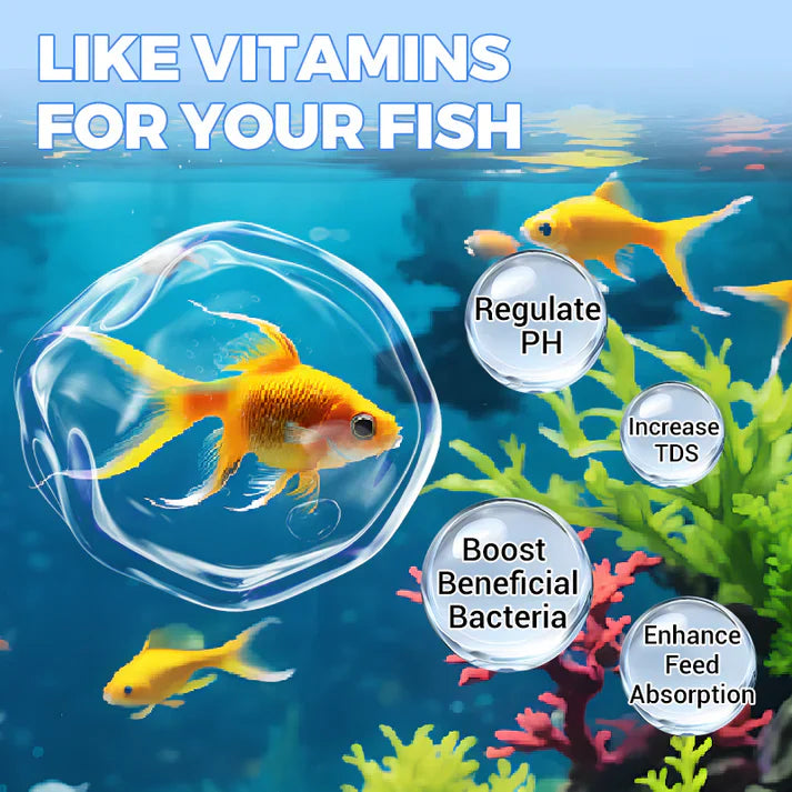 AquaPureMax™ — De l'eau claire et saine qui donne vie à vos poissons