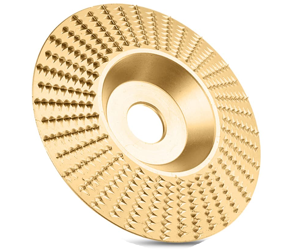 Disque de Meulage et de Sculpture en Bois avec Disque en Carbure de Tungstène