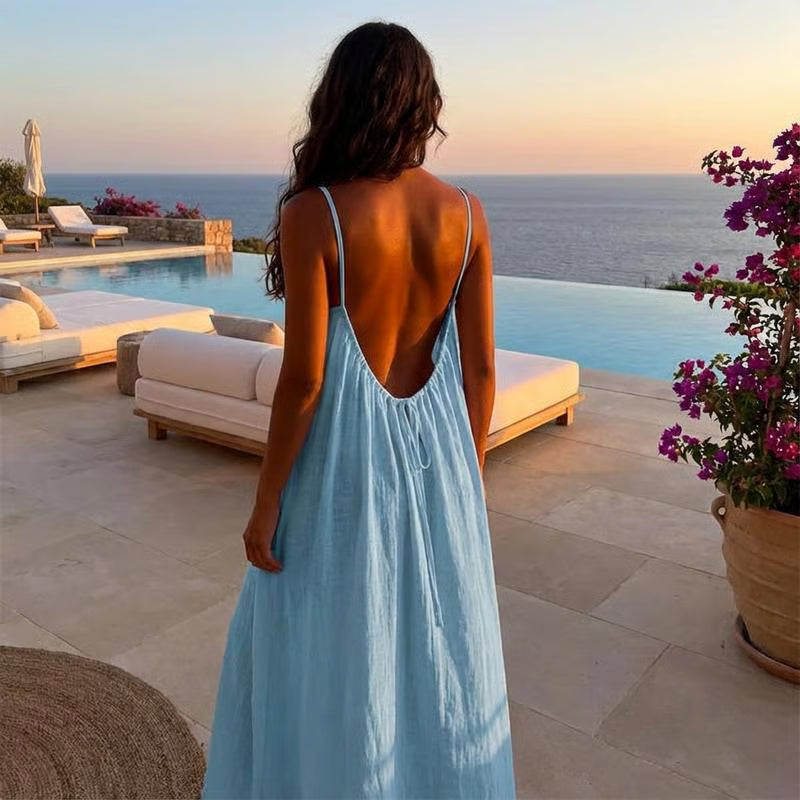 CalmMuse – Robe de Lounge Cami Respirante